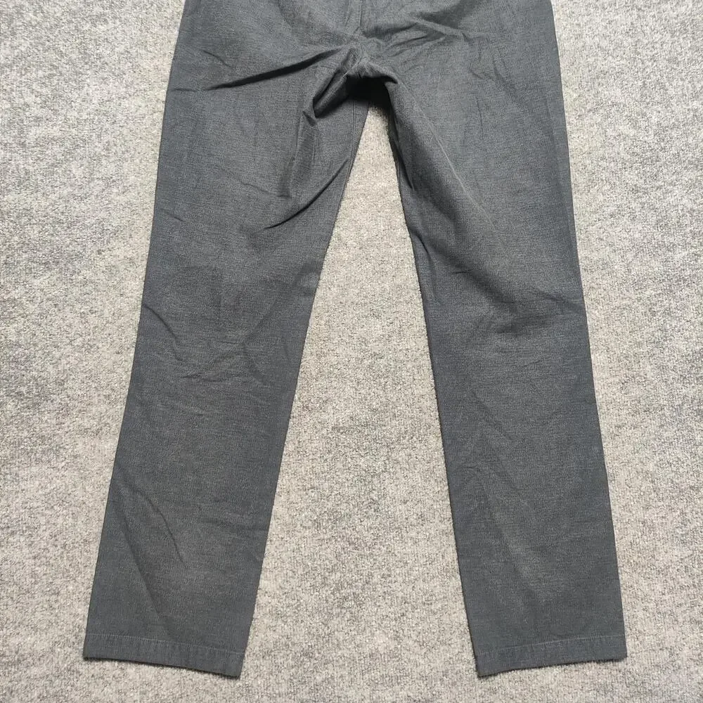 Banana Republic Pants Mens 32x34 Gray Kentfield Chino Regular Fit Stretch Cotton